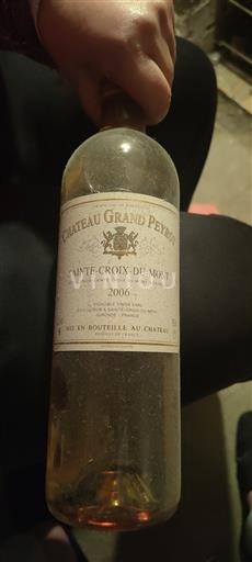 Bordeaux Sainte-Croix-Du-Mont Château Grand Peyrot 2006