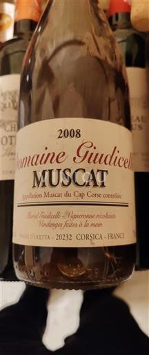 Corse Muscat-du-cap-corse Domaine Giudicelli 2008