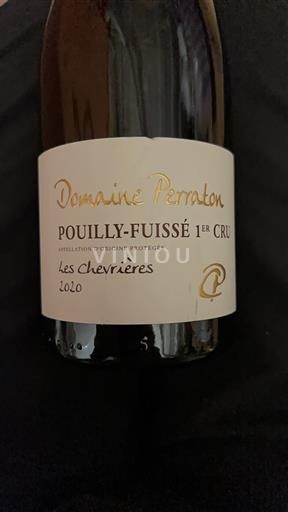 Bourgogne Pouilly-fuissé Premier Cru Domaine Perraton Les Chevrières 2020