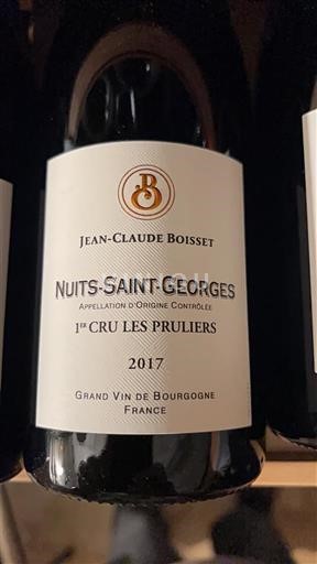 Bourgogne Nuits-saint-georges Premier Cru Jean-Claude Boisset 1er Cru Les Pruliers 2017