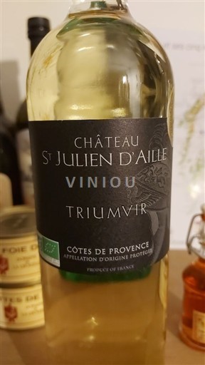 Provence Côtes-de-Provence Château St Julien Aille Triumvir 2022