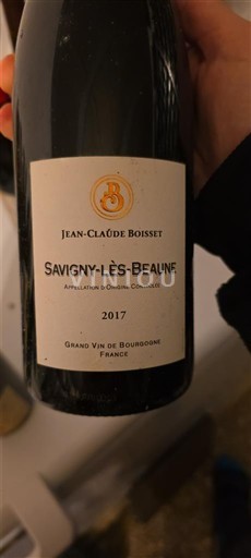 Burgundi Savigny-lès-Beaune Jean-Claude Boisset 2017