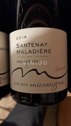 Burgundija Santenay Premier Cru Lucien Muzard & Fils Réserve 2014