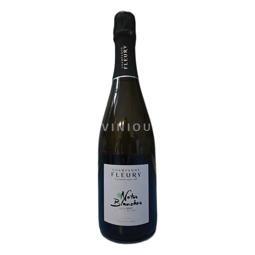 Champaña Champán Fleury Notes Blanches 2016