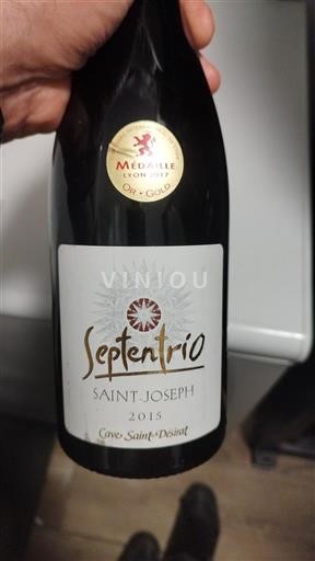 Rhônevallei Saint-Joseph Cave de Saint-Désirat Septentrio 2015