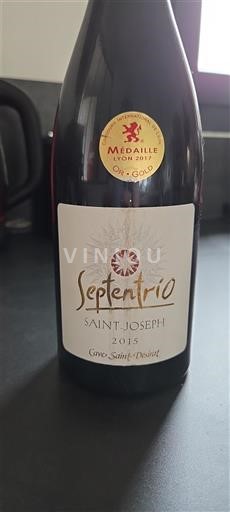 Valle del Rodano Saint-Joseph Cave de Saint-Désirat Septentrio 2015