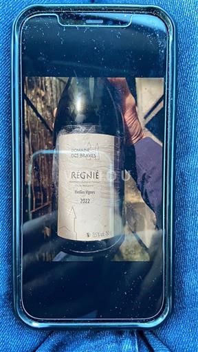 Beaujolais Régnié Domaine Des Braves Vieilles Vignes 2022