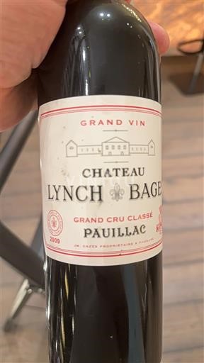 Bordeaux Pauillac Grand Cru Château Lynch-Bages 2009