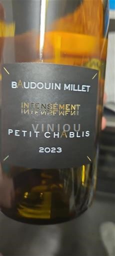 Burgundsko Petit-chablis Baudouin Millet Intenément 2023