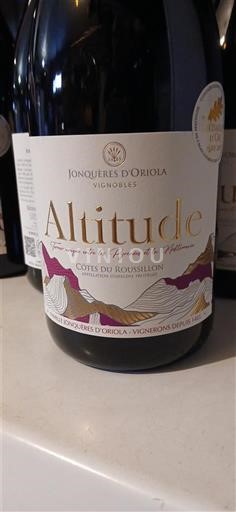 Roussillon Côtes-du-Roussillon Jonquères Oriola Altitude Neročník