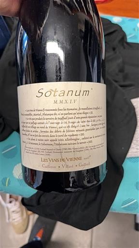 Alpen en Rhônevallei Rhodanische Heuvels Les Vins de Vienne Sotanum 2014