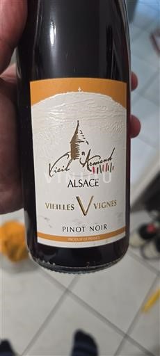 Alsace Pinot noir Vieil Armand Vieilles Vignes 2016