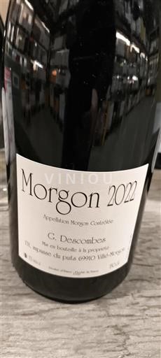 Beaujolais Morgon C. Descombes 2022