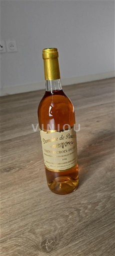 Bordeaux Sainte-Croix-Du-Mont Domaine Pineau Senza annata