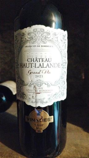 Bordeaux Lalande-de-pomerol Château Haut Lalande Grand Vin 2023