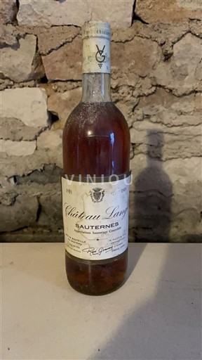 Bordeaux Sauternes Château Lange 1983