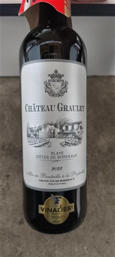 Bordeaux Blaye-côtes-de-bordeaux Château Graulet 2022 2022