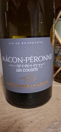Borgogna Mâcon e Mâcon-Villages Le Chai de la Louve Les Cousits 2022