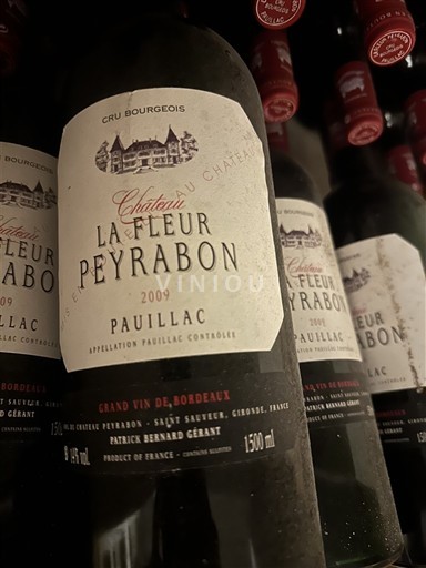 Bordeaux Pauillac Château La Fleur Peyrabon 2009