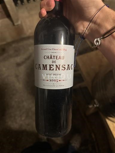 Bordeaux Haut-Médoc Grand Cru Château Camensac 2005