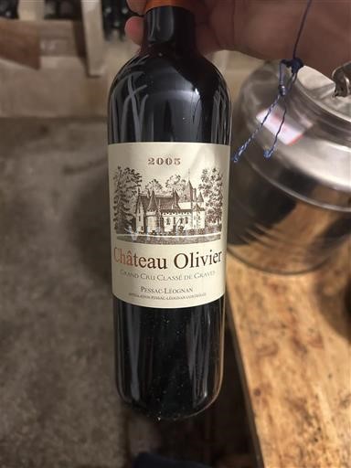 Bordeaux Pessac-Léognan Grand Cru Classé de Graves Château Olivier 2005