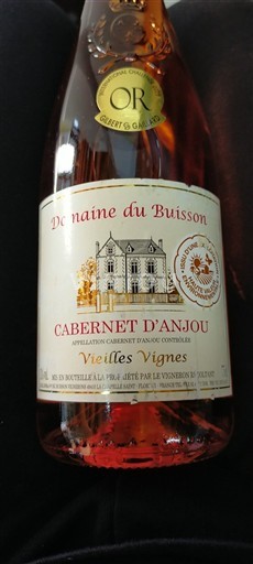Valle della Loira Cabernet d'Anjou Domaine Buisson Vieilles Vignes 2020