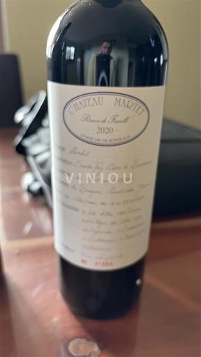 Bordeaux Médoc Château Martin Réserve de Famille 2020