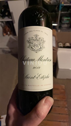 Bordeaux Saint-Estèphe Grand Cru Château Montrose 2012