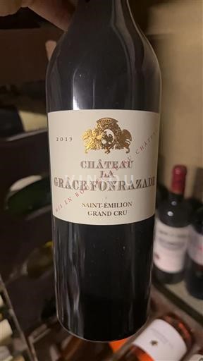 Bordeaux Saint-Émilion Grand Cru Grand Cru Château La Grâce Fonrazade 2019