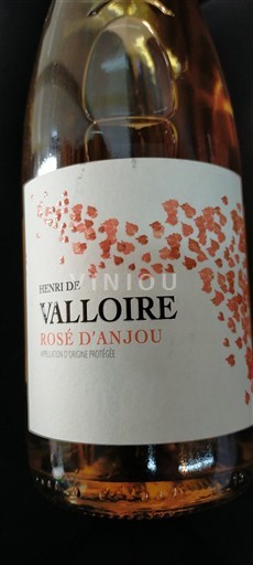 Thung lũng sông Loire Rosé d'Anjou Henri de Valloire 2024