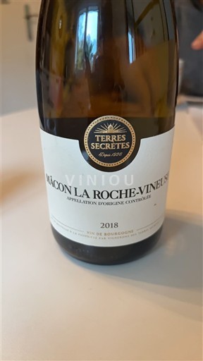 Borgoña Mâcon y Mâcon-villages Terres Secrètes 2018