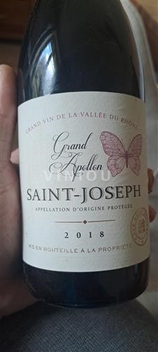 Thung lũng Rhône Saint-Joseph Grand Apollon 2018