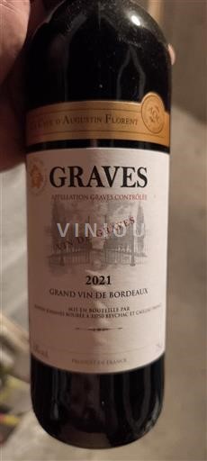 Bordeaux Graves La Cave Augustin Florent 2021