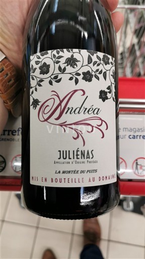 Beaujolais Juliénas Andréa La Montée du Puits Không niên vụ