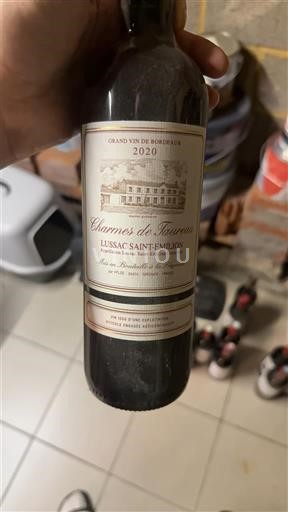 Burdeos Lussac-Saint-Émilion Charmes de Tierreau 2020