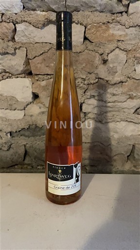 Alsace Pinot Noir Vendanges Tardives Hartweg Graine de ZOE 2015