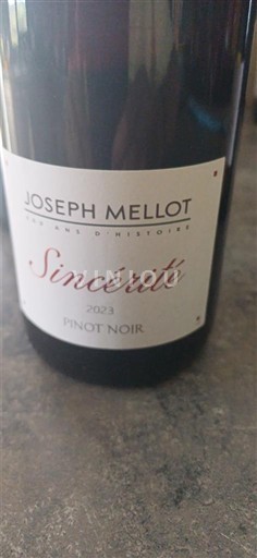 Dolina Loare Joseph Mellot Sincérité 2023