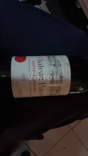 Bordeaux Saint-Émilion Valette 1974