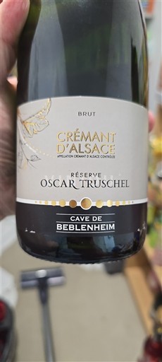 Alsace Crémant d'Alsace Cave de Beblenheim Réserve Oscar Truschel Không niên vụ