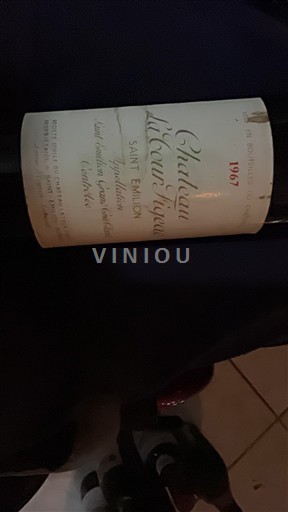 Bordeaux Saint-Émilion Château La Tour Figeac 1967