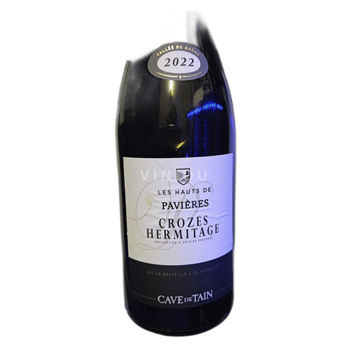 Vale do Ródano Crozes-Hermitage Cave de Tain Les Hauts de Pavières 2022