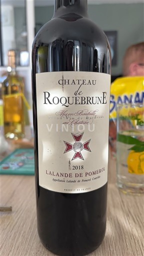 Bordeaux Lalande-de-Pomerol Château Roquebruné 2018