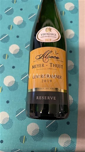 Alsace Meyer-Thuet Réserve 2019