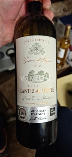 Bordeaux Graves-de-vayres Château Canteloudette Prestige 2018