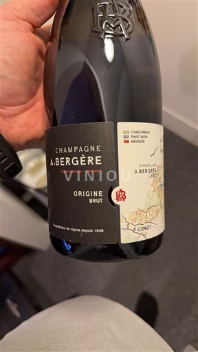 Shampanjë A. Bergère Origine Brut Jo Viti