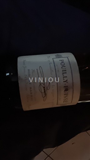 Burgundsko Pouilly-fuissé Robert sarreau 1984