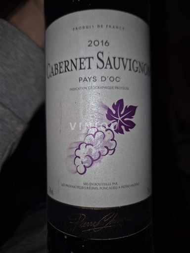 Languedoc ja Roussillon Pays d'Oc Producteurs Réunis, Foncalieu à Fresco Azillan 2016