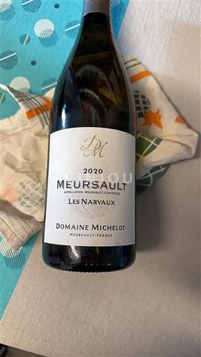 Borgogna Meursault Domaine Michelot Les Narvaux 2020