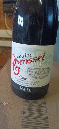 Rhônevallei Cairanne Domaine Grosset 2018