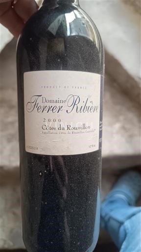 Roussillon Côtes-du-Roussillon Domaine Ferrer Ribière 2000